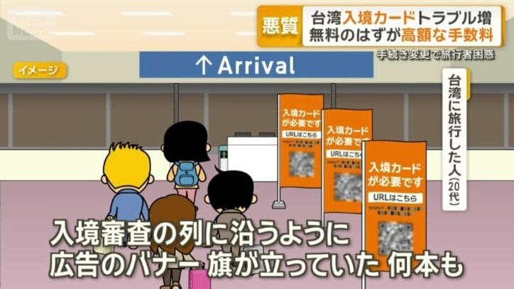 台湾旅行で必要となる「入境カード」