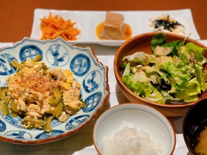  柏木由紀子、友人達にも好評だった夕食を公開「やはり欠かせません」 