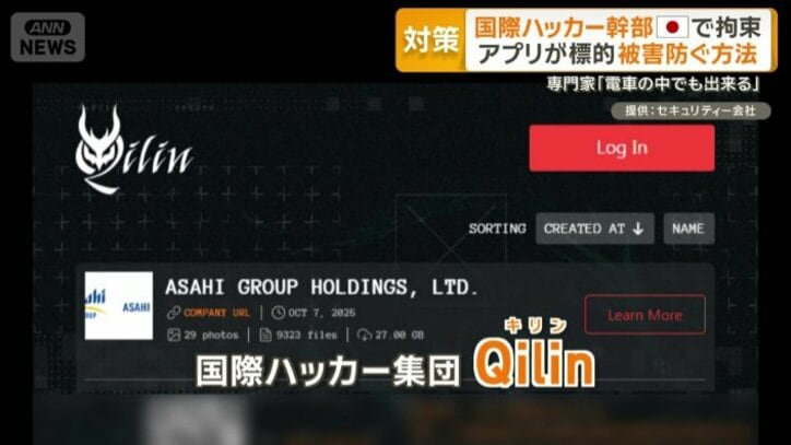 国際ハッカー集団「Qilin」