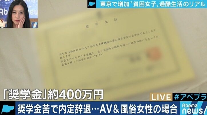 「コーヒー代500円ももったいない」貧困から抜けだせず”夜の仕事”を選ぶ女性たち 背景に”奨学金地獄”も