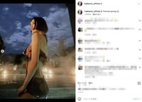 藤井夏恋、美背中際立つ水着ショット披露 「スタイルよすぎ」「幻想的で素敵」とファン絶賛