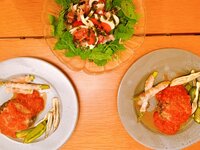 桃『最近の家での夕飯！』