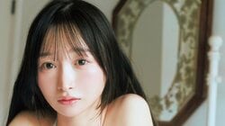“関西アイドル界の秘宝的美少女”が水着姿を完全初公開 岸田雅のギャップあり過ぎな超絶スタイル 『ヤンジャン』巻末グラビア