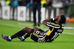 ポグバ、左大腿直筋の負傷で戦線離脱へ…ユーヴェ復帰初年度は出場10試合で終了か