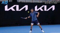 アリーナがどよめいた！ 錦織圭の“高速ウィナー”に場内喝采…時速152キロを計測「よくかわしながら…」放送席も称賛