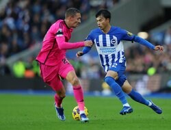 ウイングバック起用の三笘薫に英メディアは「7点」の評価　デゼルビ監督はチームの前半の出来を称える「前半は素晴らしいプレーをしたし、もっと得点できたはず」