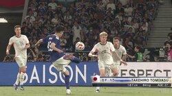 「関節はずしてない？」日本代表・冨安健洋の超技巧ダイレクトボレーにファン衝撃「めちゃくちゃ当て勘いい」「全盛期のシュート帰ってきた」