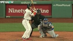 ヒットメーカー・吉田正尚“グリモン直撃打法”で乾いた音が響き渡る！パワフルバッティングで3試合連続安打に「さすがマッチョマン」