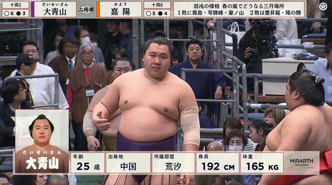 「花道からキタ！」力士に続いて国民的俳優の姿 取組前、カメラが捉えた驚きの瞬間に反響相次ぐ 4枚目