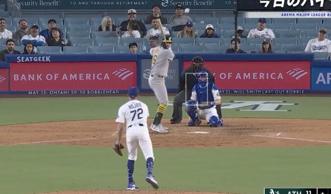 【写真・画像】一体、何が起きた？ 1147億円男ソトの“爆速打球”でピッチャーが飛んだ！「これはヤバい」「すごい音」164キロ“低弾道ライナー”が通過　1枚目