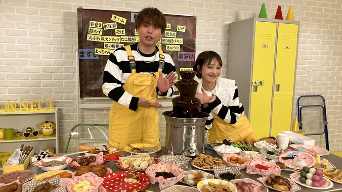 【写真・画像】焼き鳥×チョコがまさかのマッチ!? 金田朋子＆仲村宗悟がバレンタイン直前にチョコの食べ合わせメニュー発掘　1枚目