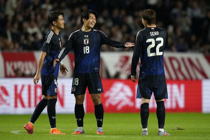 【写真・画像】森保ジャパン、南米パラグアイに2ー2ドロー　エース・上田綺世が出場5分で土壇場同点弾も3戦未勝利でブラジル戦へ　1枚目