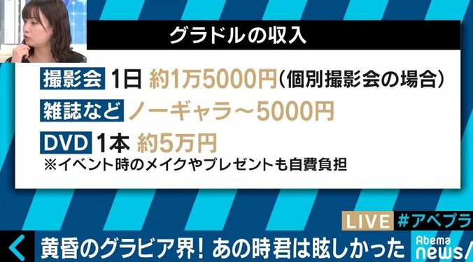 アイドルとの競合で受難の時代？極貧生活に陥るグラドルの実態 11枚目
