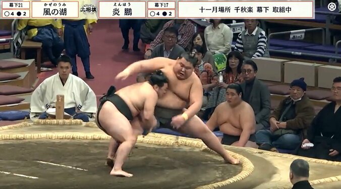 風の湖が浮かべた驚きの表情