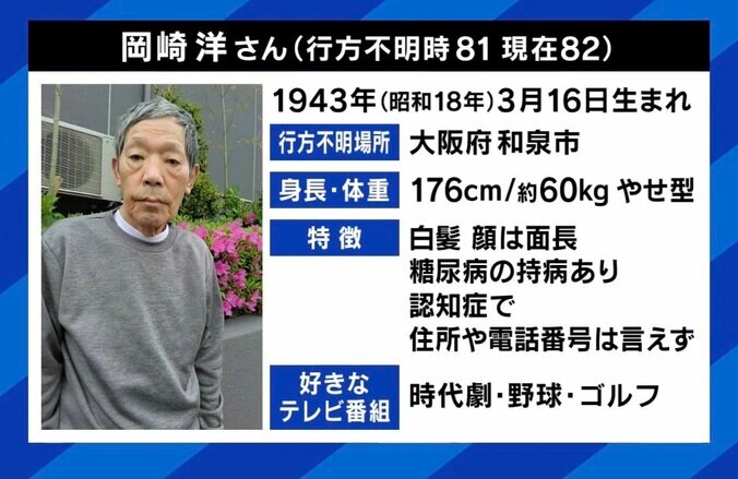 行方不明になった岡崎洋さん