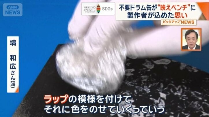 ラップ塗装