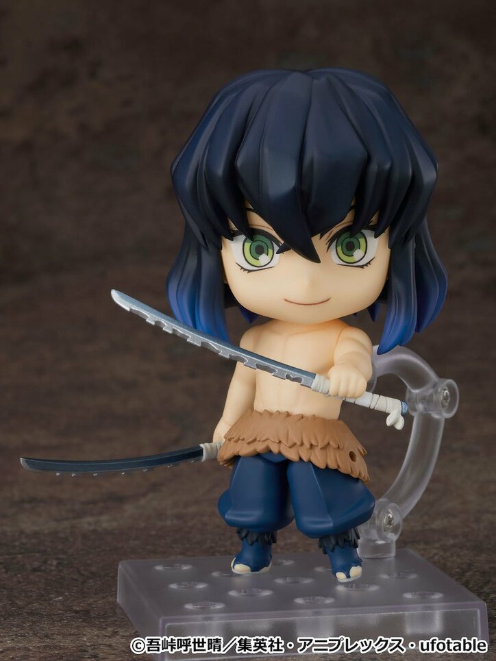 TVアニメ「鬼滅の刃」嘴平伊之助がねんどろいどで登場！ 獣の呼吸エフェクトやエビフライも