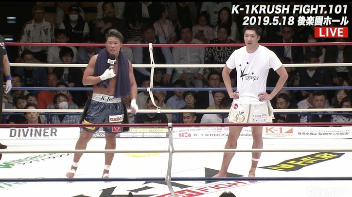 植村、“ハンマーの荒行”も実らず…　KRUSHクルーザー級トーナメントはRUIとK-Jeeが盟友対決へ