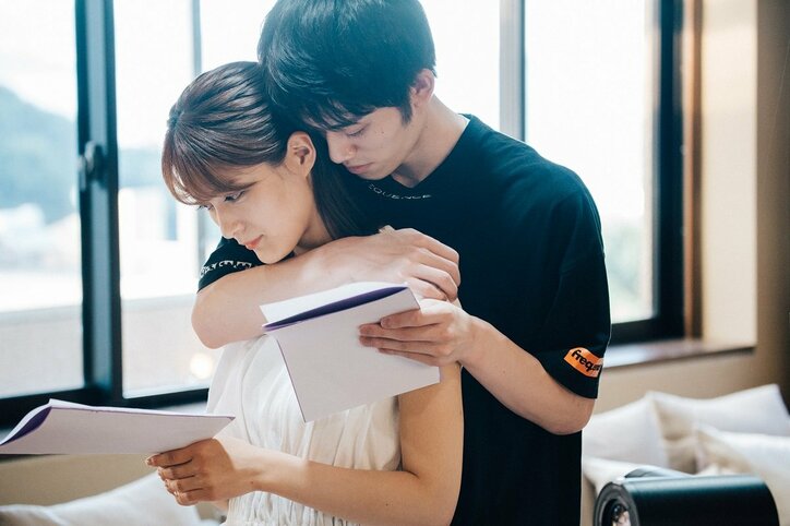 初日から寸止めキス…積極的な稽古風景に近藤春菜ら大興奮「すっごい今の」『ドラ恋~Kissing the tears away~』act.1