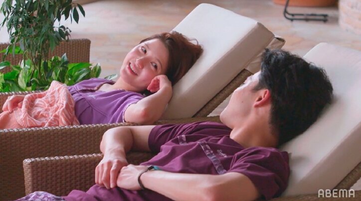 川島海荷、年下夫と岩盤浴でガチ寝？妻の髪を優しく結ぶ姿にトリンドル「ドキドキする！」『私たち結婚しました3』第5話