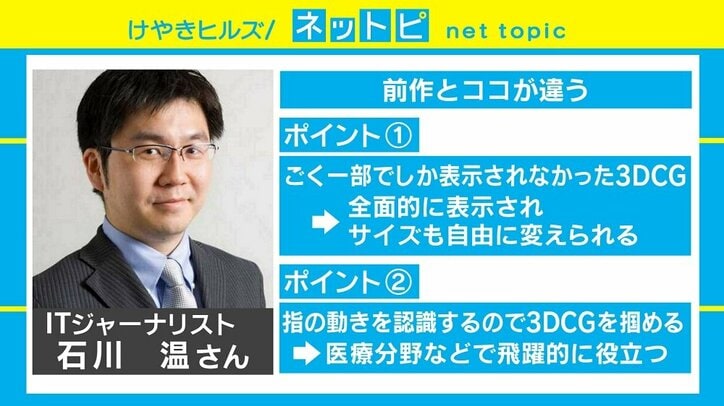 「ホロレンズ2」発表、初代機との違いを発表会取材のジャーナリストが解説
