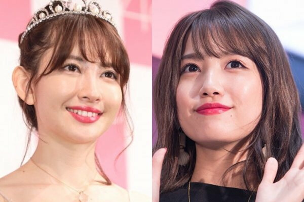 小嶋陽菜 加藤玲奈の顔はめパネルに 生足 もはめる姿にファン興奮 セクシーすぎます 話題 Abema Times