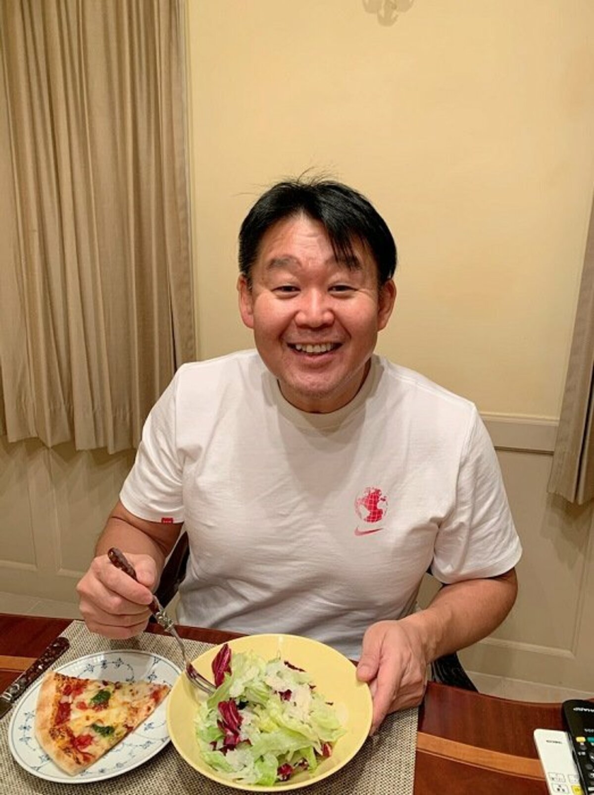 花田虎上 ピザハット で妻がオーダーミス 今日で学んだそうです 話題 Abema Times