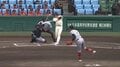 大会第1号ホームランは土浦日大・松田陽斗選手!センター越えの先制ソロに場内大興奮