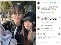 “しゅんまや”前田俊、交際4年記念での広島旅行ショットを披露し「みんな美男美女」「今や目標の夫婦」と絶賛