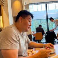 花田虎上『皆んなでランチ』