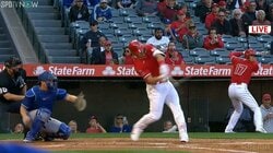 大谷翔平もびっくり！  主砲・トラウト、打った瞬間にスタンドインの豪快2ラン「さすがトラ兄」「トラウト最強」と称賛の嵐