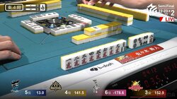 “魔王”が繰り出す幻惑の赤切りリーチ 吸い寄せられたライバルから直撃「デバサイ！」／麻雀・Mリーグ