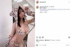 清水あいり、もふもふコスプレショットに「最高傑作」「目の保養」「世界一可愛いです!!!」など絶賛の声