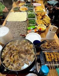  北斗晶、大晦日にビュッフェスタイルで作った料理「2種類を茹でていただきました」 