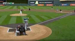 球場騒然… どこまで飛ばすんだよ！ 大谷翔平、打球の飛び方が“ヤバすぎる”と話題に　打った瞬間にセンターの頭上を超える爆速“特大ヒット”にファン騒然