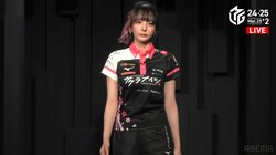 「華がある」「超絶スタイル」モデル雀士・岡田紗佳の入場シーンはさすがの迫力と美しさ／麻雀・Mリーグ