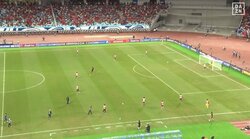 「オモロイやろ？わざとやねん！」前田大然が“自虐”反応？強烈シュートの跳ね返りが顔面直撃する衝撃シーンが話題沸騰「何してんだよ！」「凄いテクニックやな」