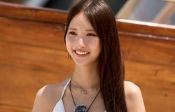 圧倒的モテ美女の天女のような水着姿に男たち釘づけ「スタイルがめちゃくちゃ良い」「満点」