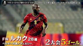 マラドーナ以来のW杯ゴール記録 ベルギー史上No.1ストライカー・ルカク、優勝へ導けるか？ 
