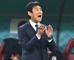 「薫が近くにいて『多分出ました』と」森保監督が“三笘の１ミリ”を巡る衝撃の裏話を明かす！得点が認められて「ラッキー」【W杯】