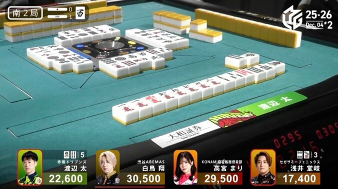 太がチームに処方箋 跳満でトップへの特効薬