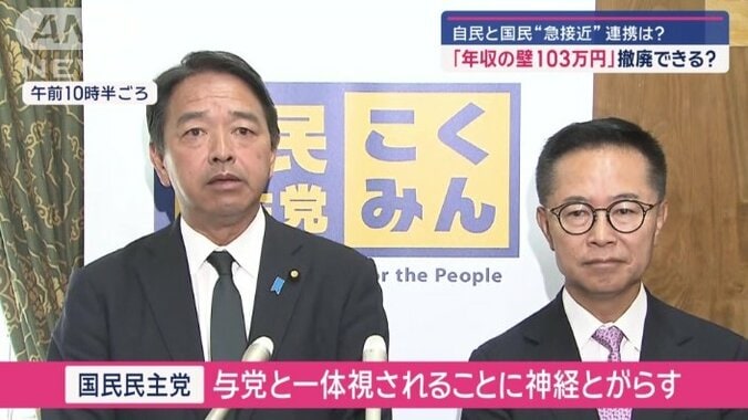 与党と一体視に神経とがらす