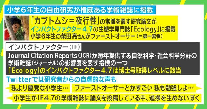 米の生態学専門誌『Ecology』に論文掲載 小学6年生“カブトムシ研究者”にインタビュー 5枚目