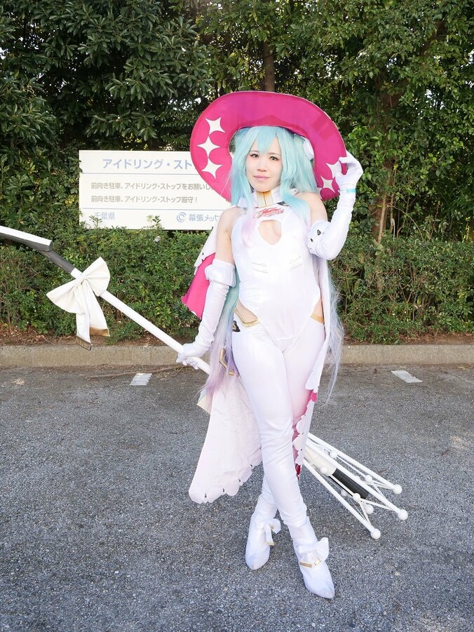 【写真・画像】レーシングミク 2024コスプレ画像　1枚目