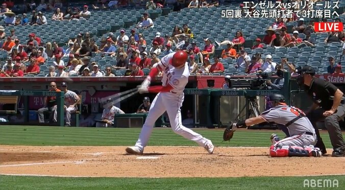 【画像】31号を放った大谷翔平 1枚目