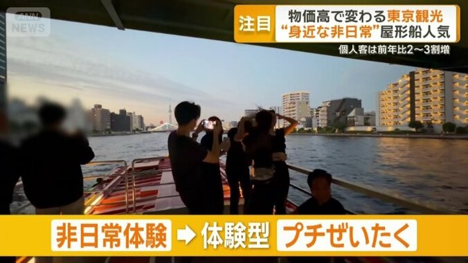 “体験型のプチぜいたく”として注目