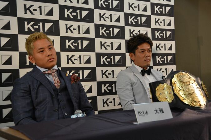 【K-1】大雅vs皇治、会見でビーフ合戦　掴み合いの大乱闘、撮影中止に 2枚目