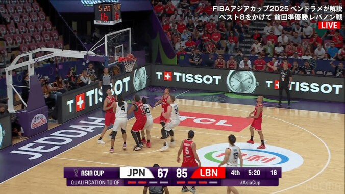 日本代表エースが“イージーショット”でまさかのミス…富永啓生は超密着マーク苦戦で猛省「申し訳なかった」ファンも落胆「嘘だろ…」「リズムを掴めず」 3枚目