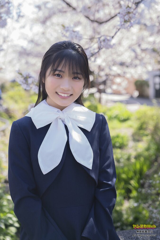 “ミスマガジン2024読者特別賞”尾茂井奏良、“おしとやか系”グラビア ヤンマガWeb「ミスマガのアソビバ！」 1枚目