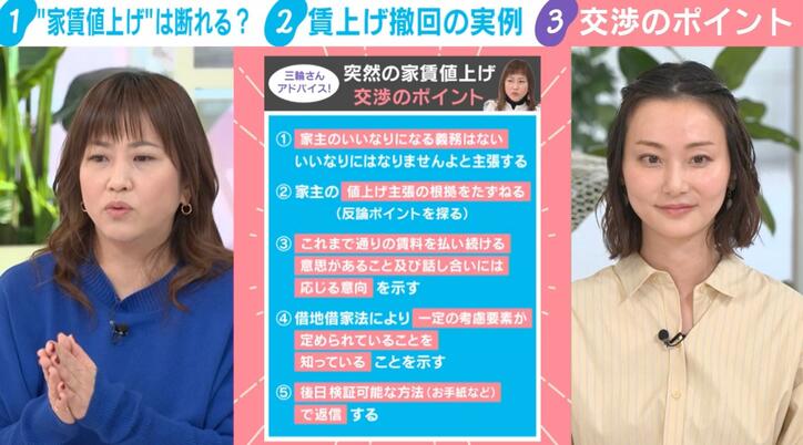 突然の家賃値上げ 交渉のポイント